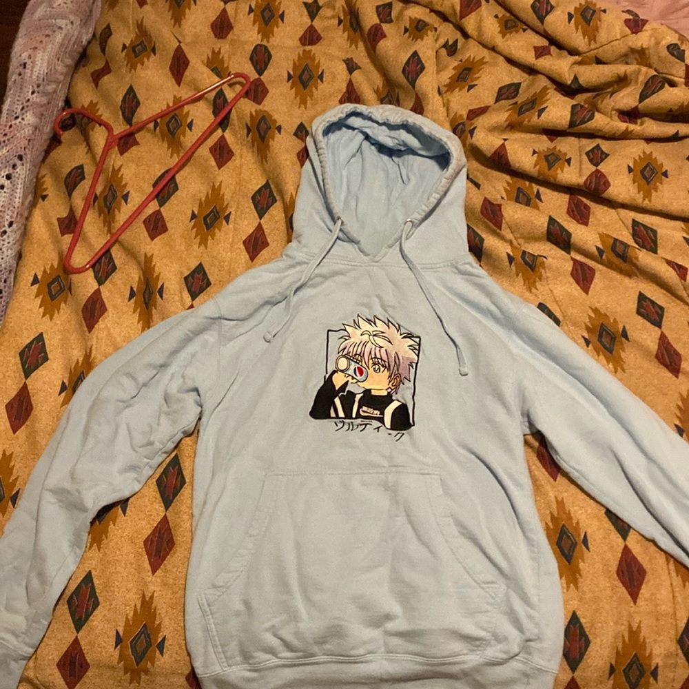 Adult medium Killua Zoldyk Pepsi hoodie